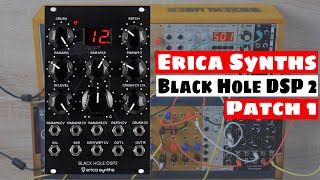 Erica Synths Black Hole DSP 2: Patch 1 Chirp Delay | SYNTH ANATOMY