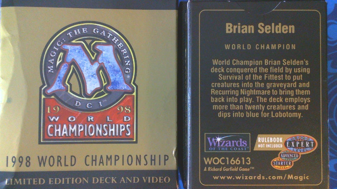 Magic: The Gathering 1998 World Championships Deck - Champion