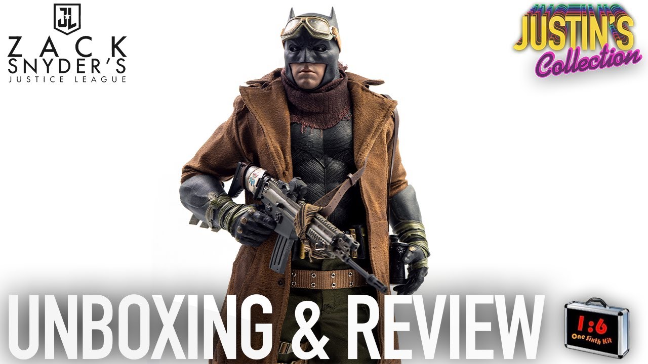 Hot Toys Knightmare Batman Custom Coat OneSixthKit Unboxing