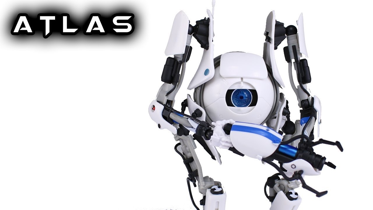 Figma ATLAS Portal 2 Action Figure Review - YouTube