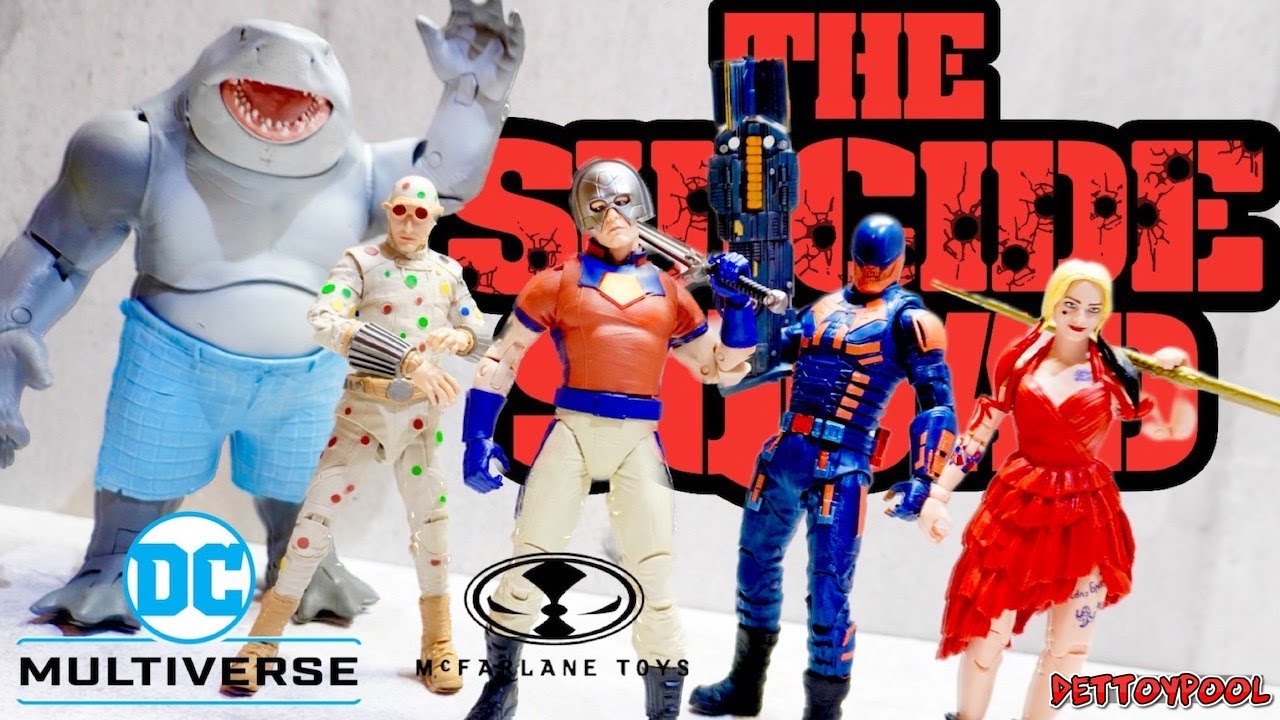 DCマルチバース マクファーレントイズ スーサイドスクワッド5体セット