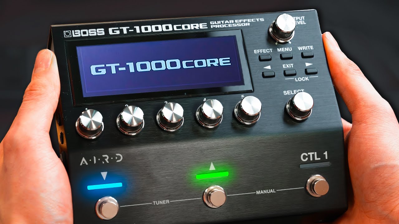 BOSS GT1000 core FS-7セット BOSS GT-1000CORE ギターエフェクターFS