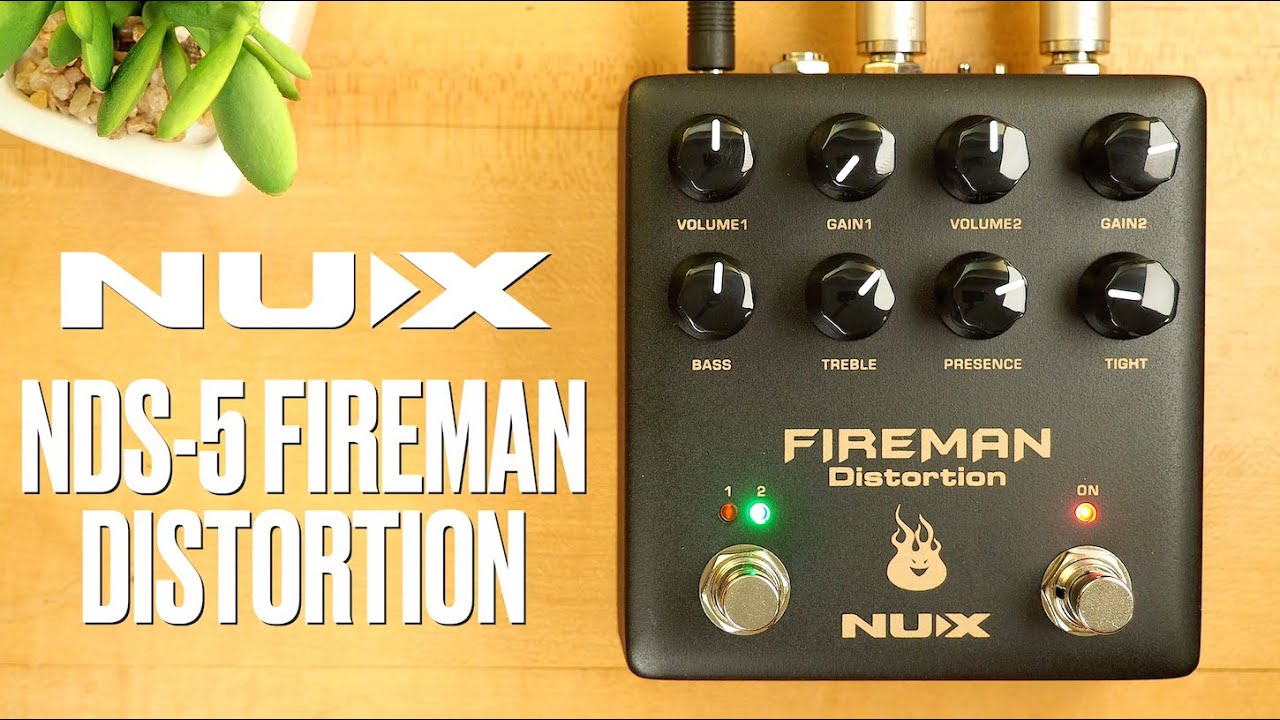 NUX // NDS-5 Fireman Distortion (Demo) - YouTube