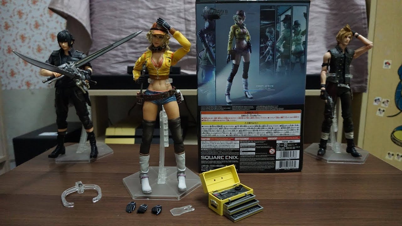 Cindy Aurum Final Fantasy XV Play-Arts Kai Action Figure