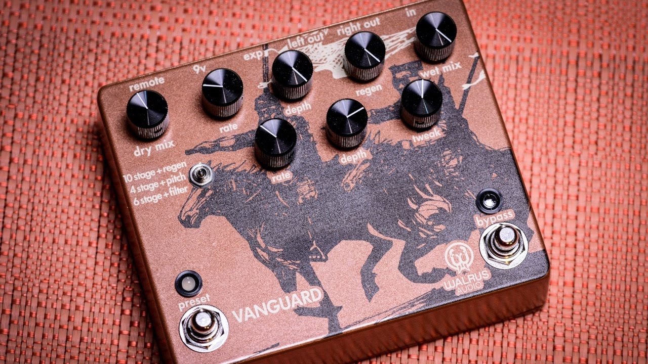 Walrus Audio Vanguard ギターエフェクター フェイザー フェイザー