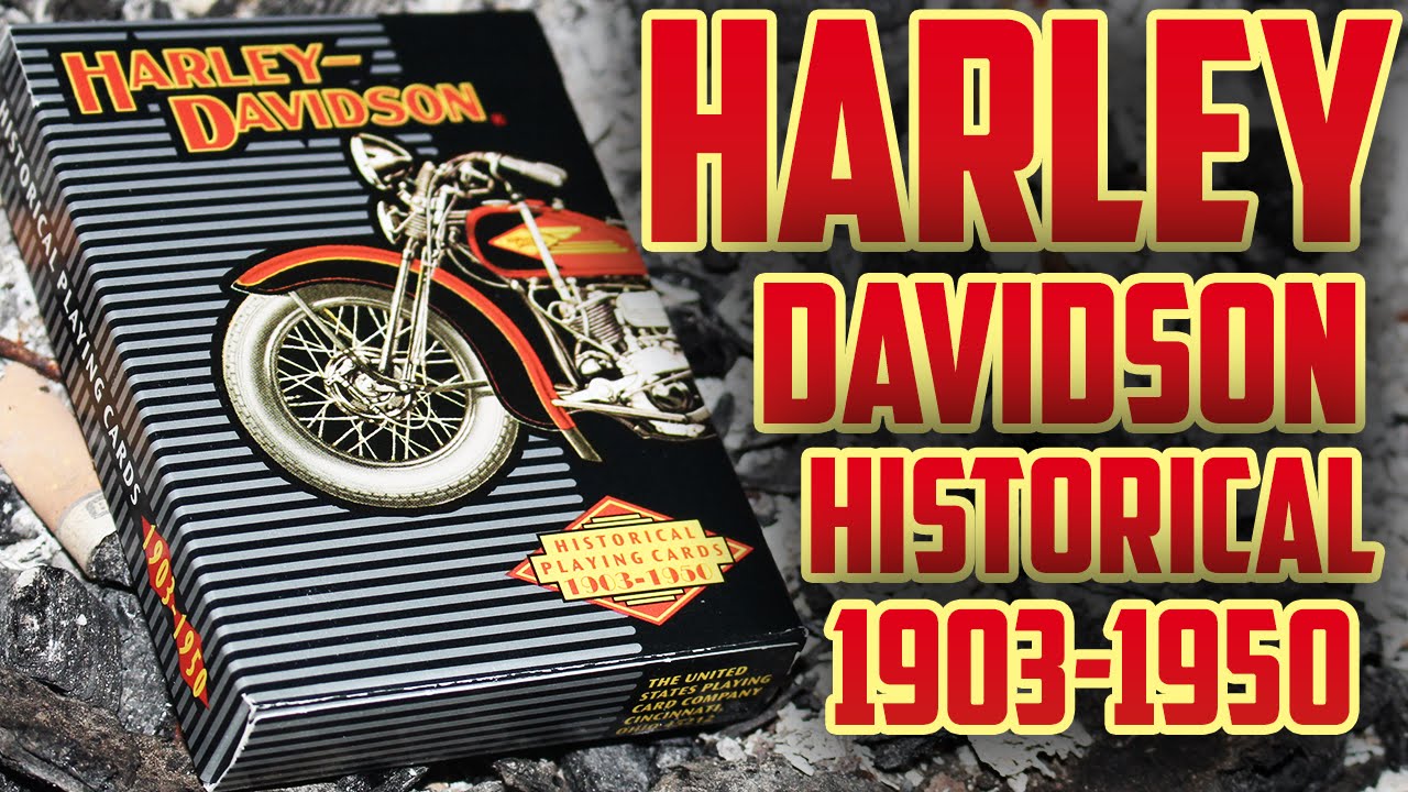 Deck Review - Harley Davidson Historical 1903-1950 Red Edition
