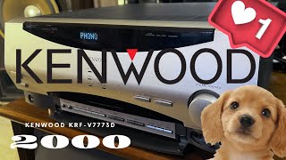 KENWOOD KRF-V7773D 】チューナーも付いてるマルチAVアンプ【2000年
