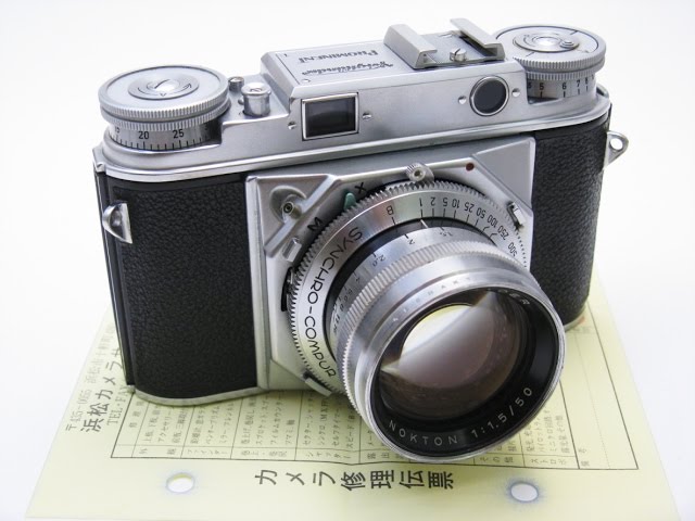 Voigtlander Prominent Ia + NOKTON 50mmF1.5 - YouTube