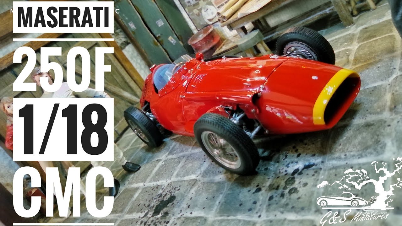 Maserati 250F 1/18 CMC cleaning - YouTube