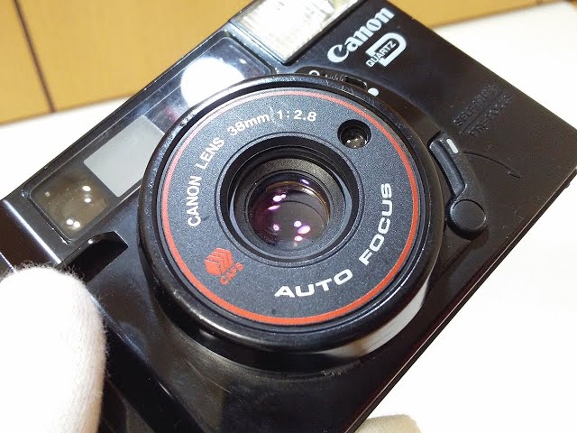 CANON Autoboy 2 QD 35mm Film Camera - YouTube