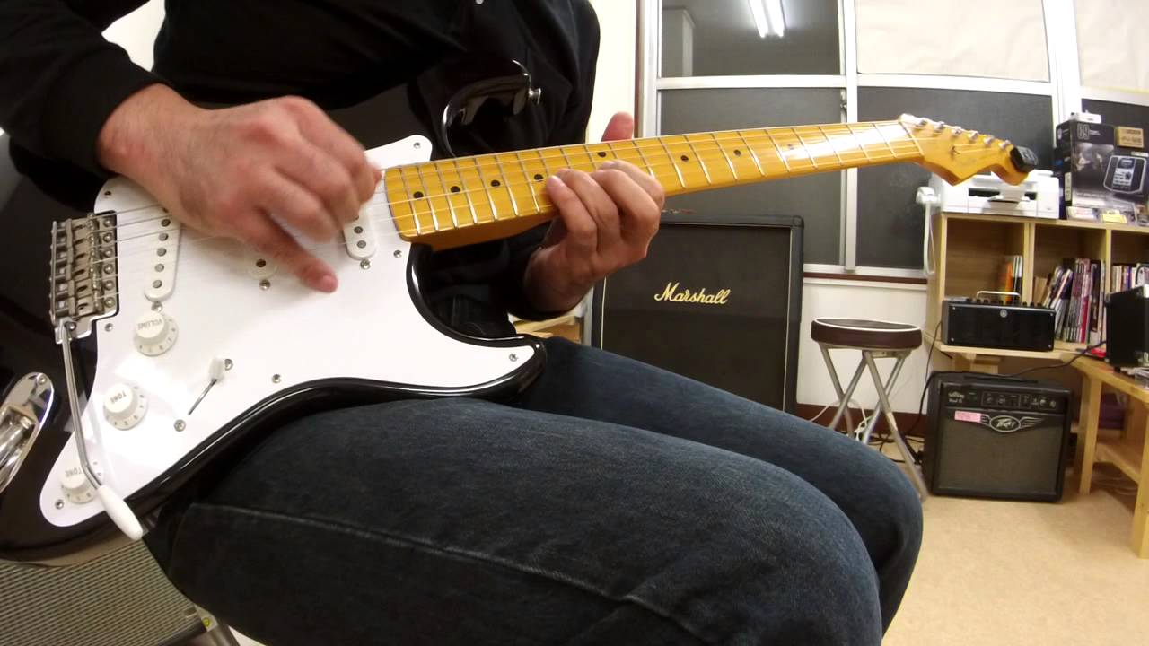 Fender Japan ST57-70TX Demo - YouTube