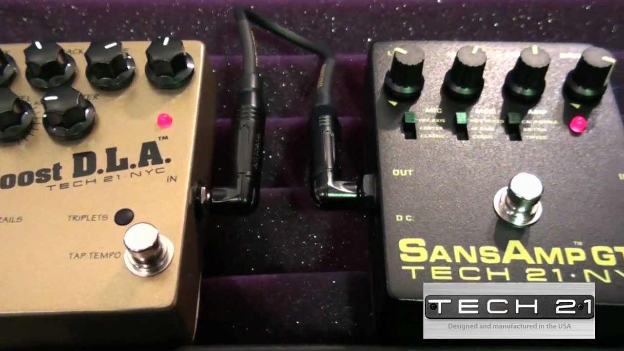 Tech 21 SansAmp GT2 ギターエフェクター 現状渡し 動作OK Tech 21