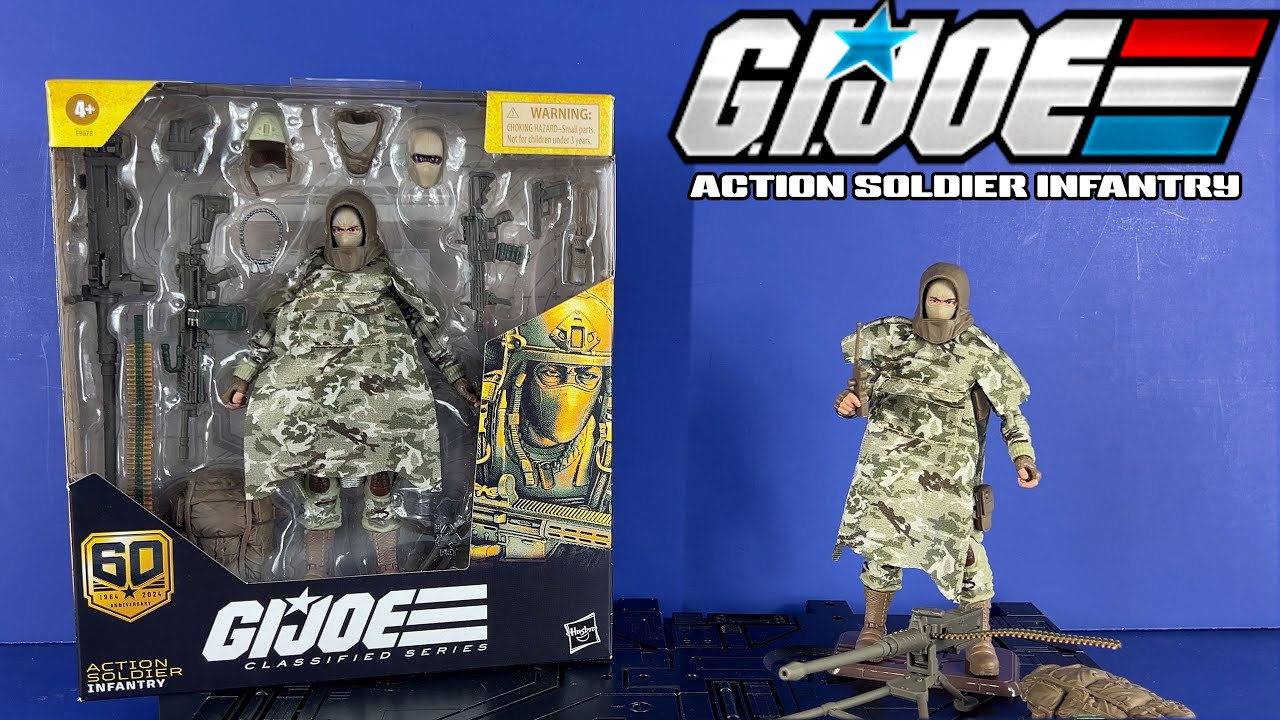 G.I. Joe Classified 60TH Anniversary Action Soldier Infantry