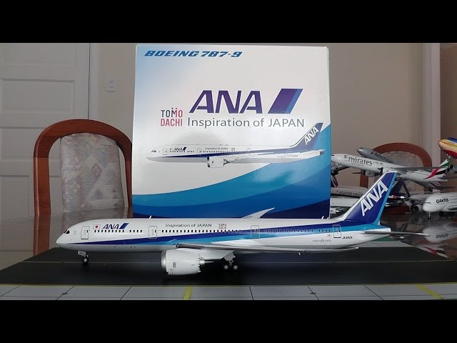 航空機・ヘリコプター ANA BORING 787-9 Inflight wing 1/200 JC Wings