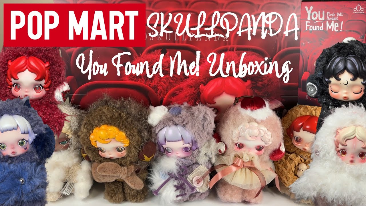 POP MART SKULLPANDA You Found Me! Unboxing and First Impressions