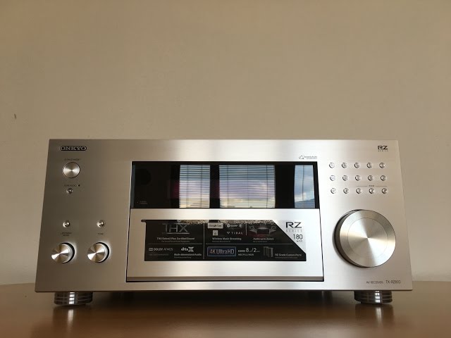Unboxing the new ONKYO TX RZ 810 - YouTube