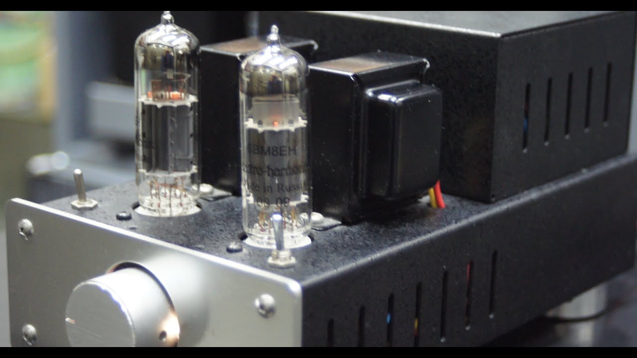 Modified 6BM8 tube amplifier TU-870 - YouTube