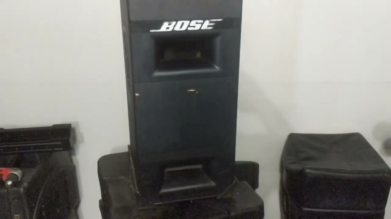 Disassembly of Bose 502 BP Front Panel - YouTube