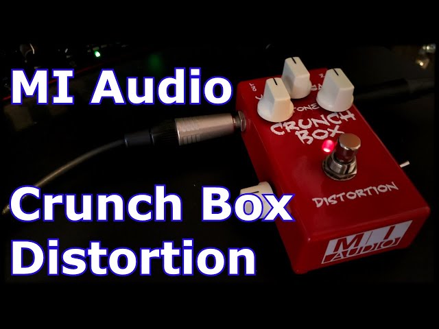 ギター MI Audio CRUNCH BOX DISTORTION V.3 502482000000000-00