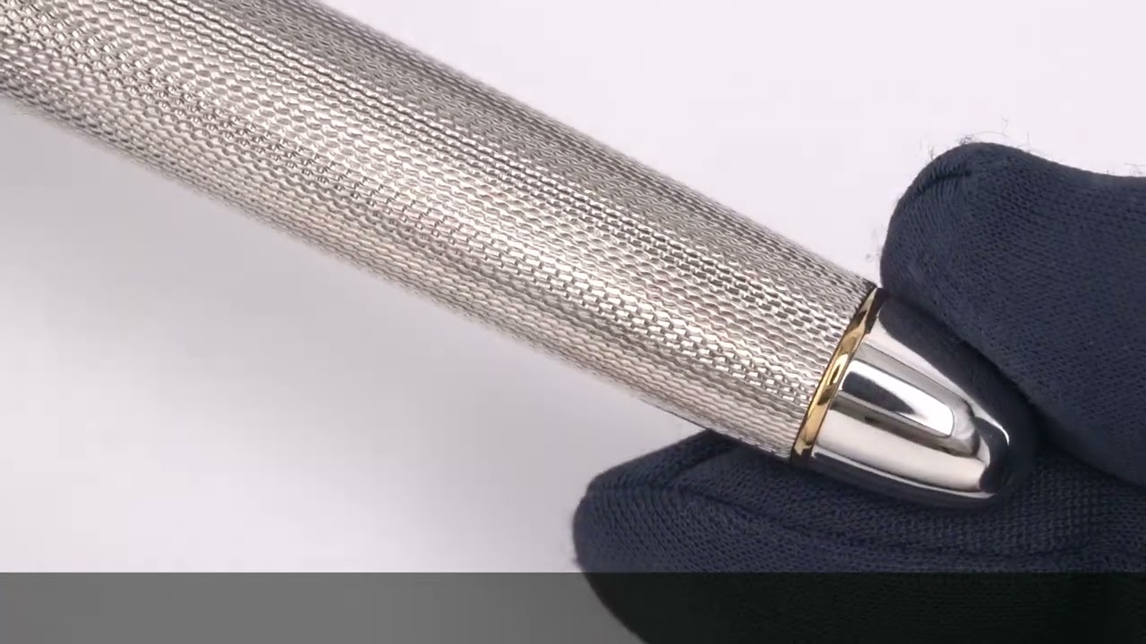 PILOT パイロット 万年筆 カスタム748 スターリングシルバー バーリィ