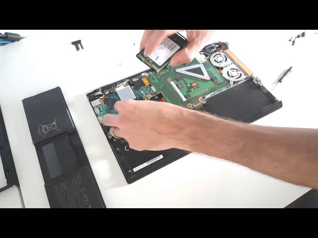 Sony Vaio VPCZ21M9E SSD Replacement Guide - YouTube