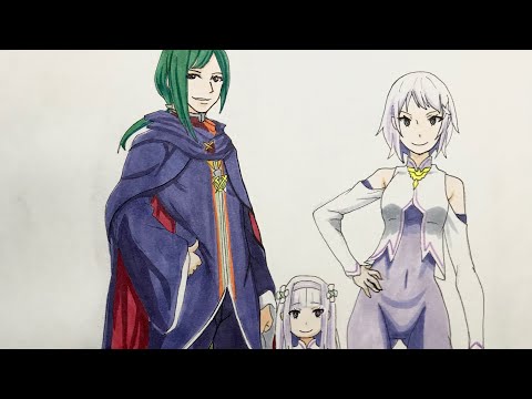 温かな愛情 エミリア＆フォルトナ SP サイン エミリア リゼロ psa10