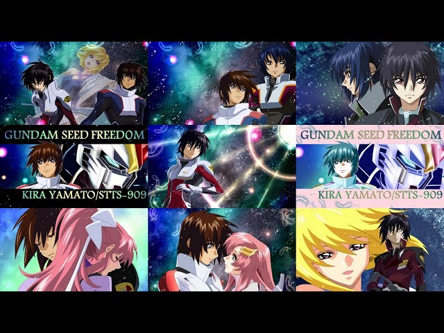 ガンダムSEED freedom 複製原画 3点 ガンダムSEED freedom 複製原画 3