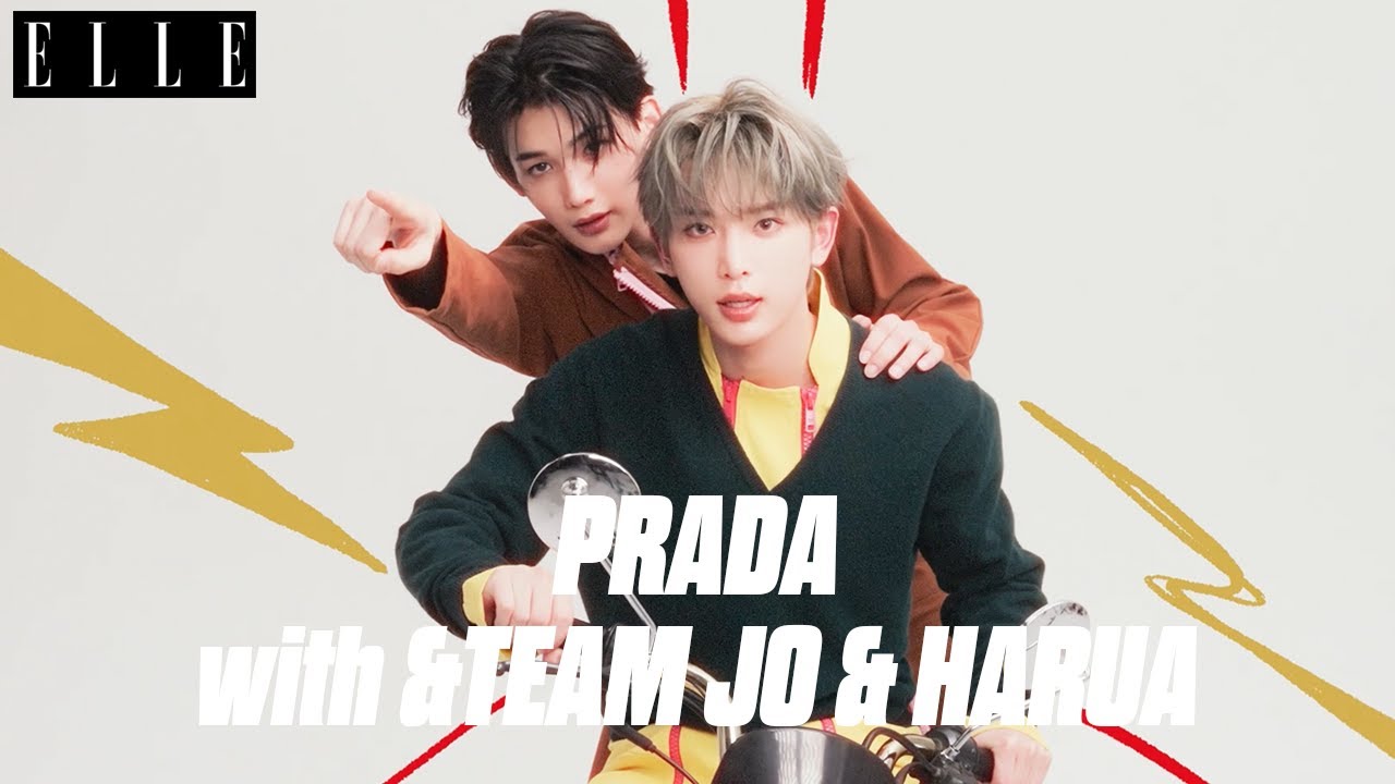 &TEAM JO, HARUA、スーパーヒーローに憧れて｜ELLE Japan - YouTube