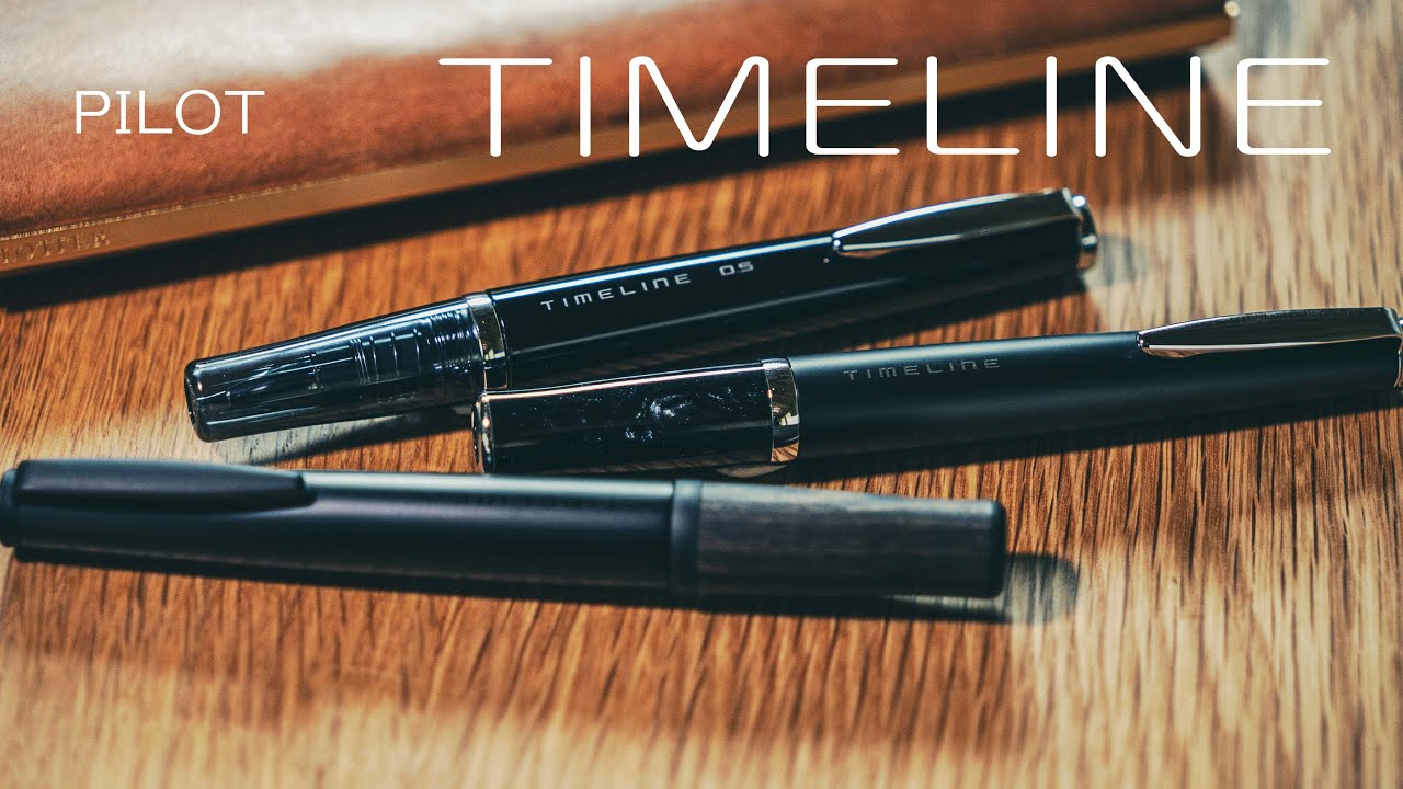PILOT TIMELINE PASTとETERNALとシャープペンシル - YouTube