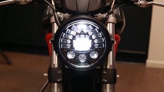 MOTODEMIC EVO-S LED ヘッドライト Monster 696/796/1100 : モトパーツ