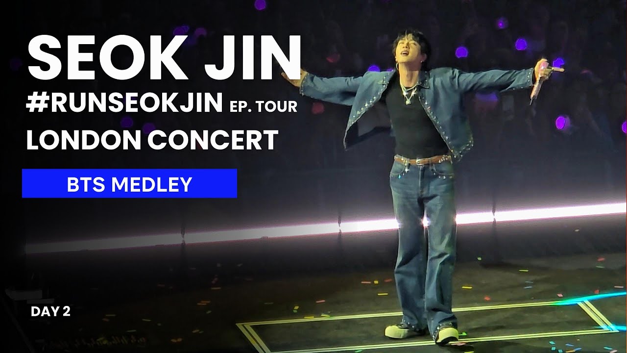 アイドル BTS JIN runseokjin LONDON S/S JERSEY L Run Seokjin Tour