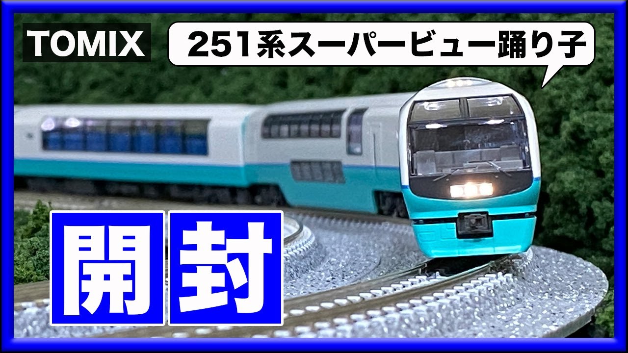 JR 251系 スーパービュー踊り子 新塗装 室内灯入TOMIX 98688