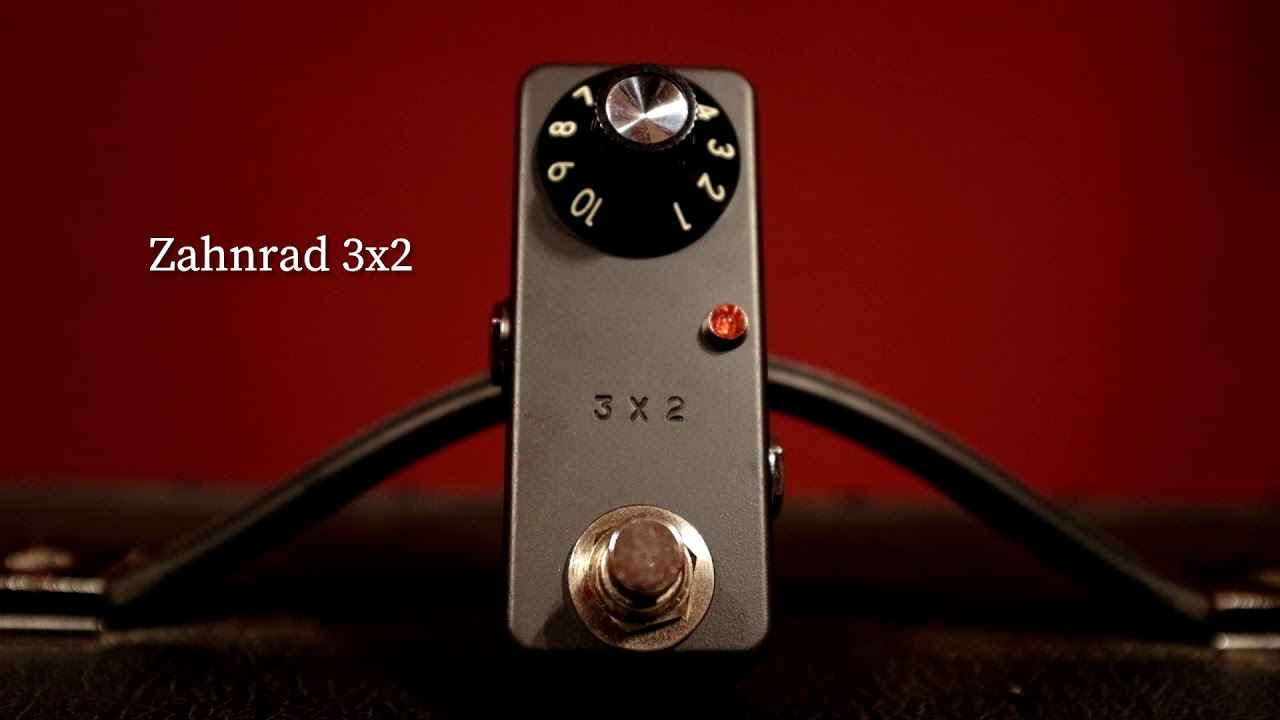 Zahnrad 3×2 ブラックフェイスプリアンプ Zahnrad ツァーンラート 3×2