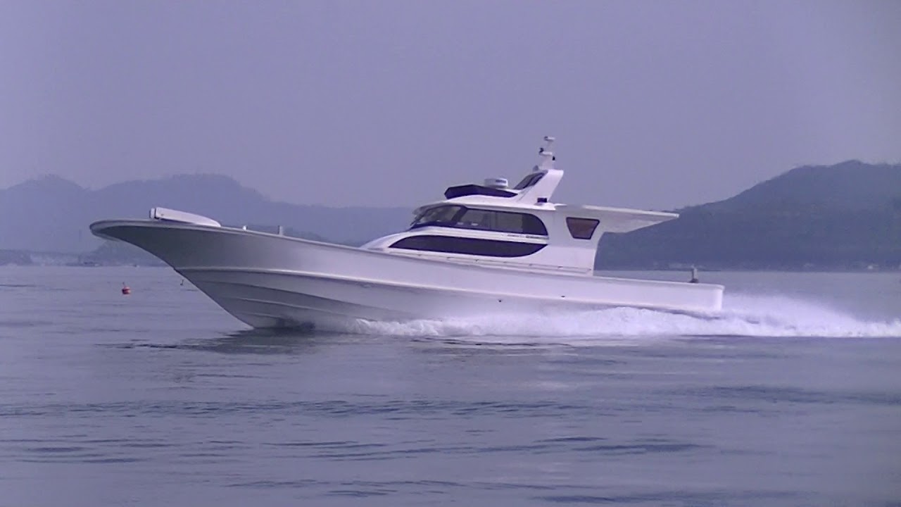 No.2573 スーパー遊漁 53VSH 峯造船 - YouTube