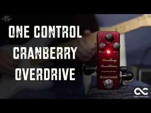 One Control Cranberry Overdrive Demo - BJF Design - YouTube