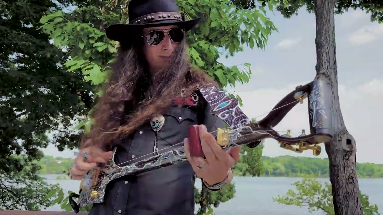 ギター Justin Johnson 3 strings shovel guitar 3-STRING SHOVEL