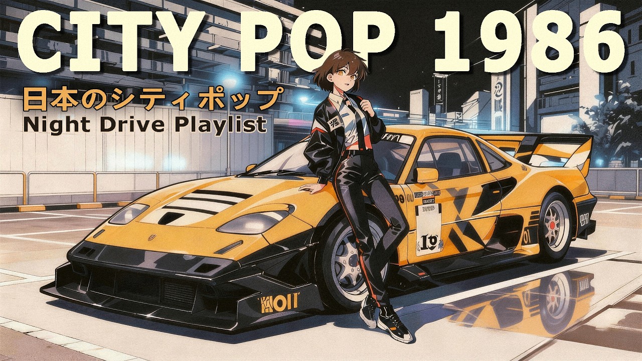 CITY POP 1986 – Tokyo Midnight Drive | 懐かしい日本シティポップ