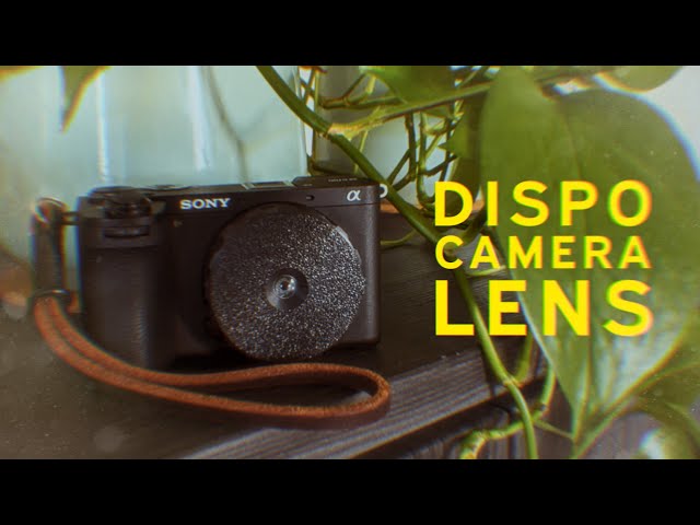 filming with disposable camera lens | sony a6700 + pocket dispo