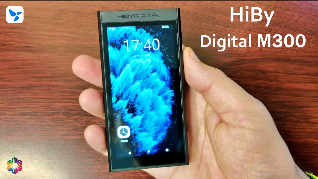 hiby digital m300 ケース/液晶フィルム付き 使用僅少 hiby digital