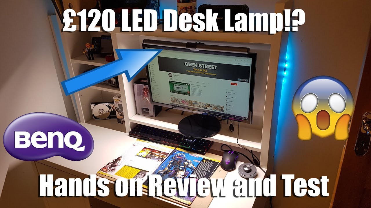 BenQ ScreenBar Plus For Monitors Unboxing and Setup - YouTube