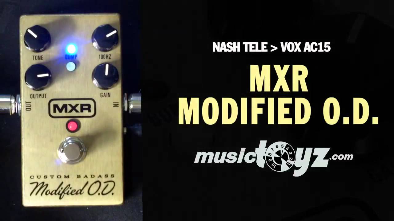 MXR Custom Badass Modified OD - YouTube