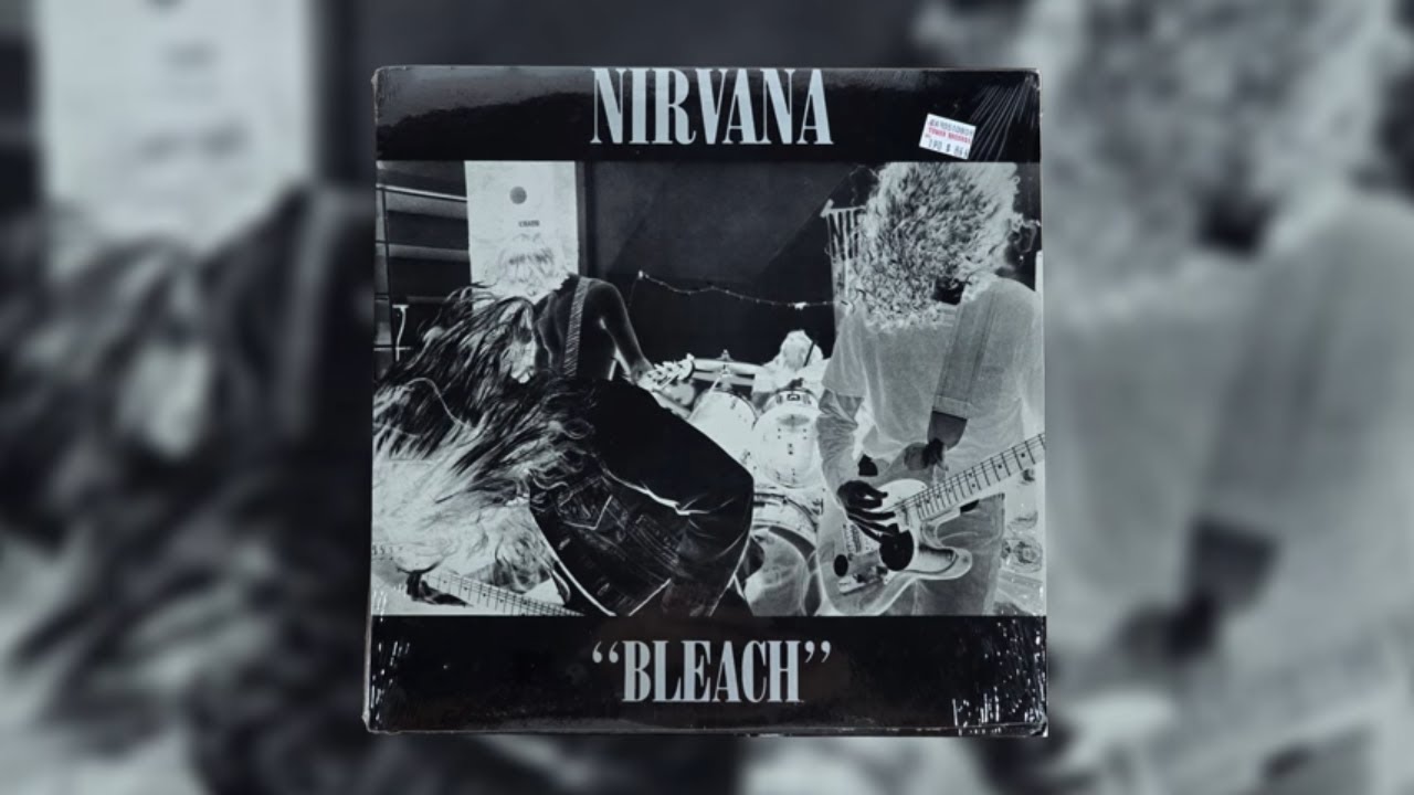 Nirvana - Bleach (1989 US Sub Pop White Vinyl) | Grunge | Full