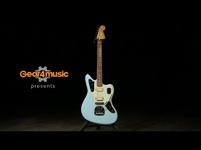 Fender Vintera 60s Mod Jaguar HH PF, Sonic Blue | Gear4music demo