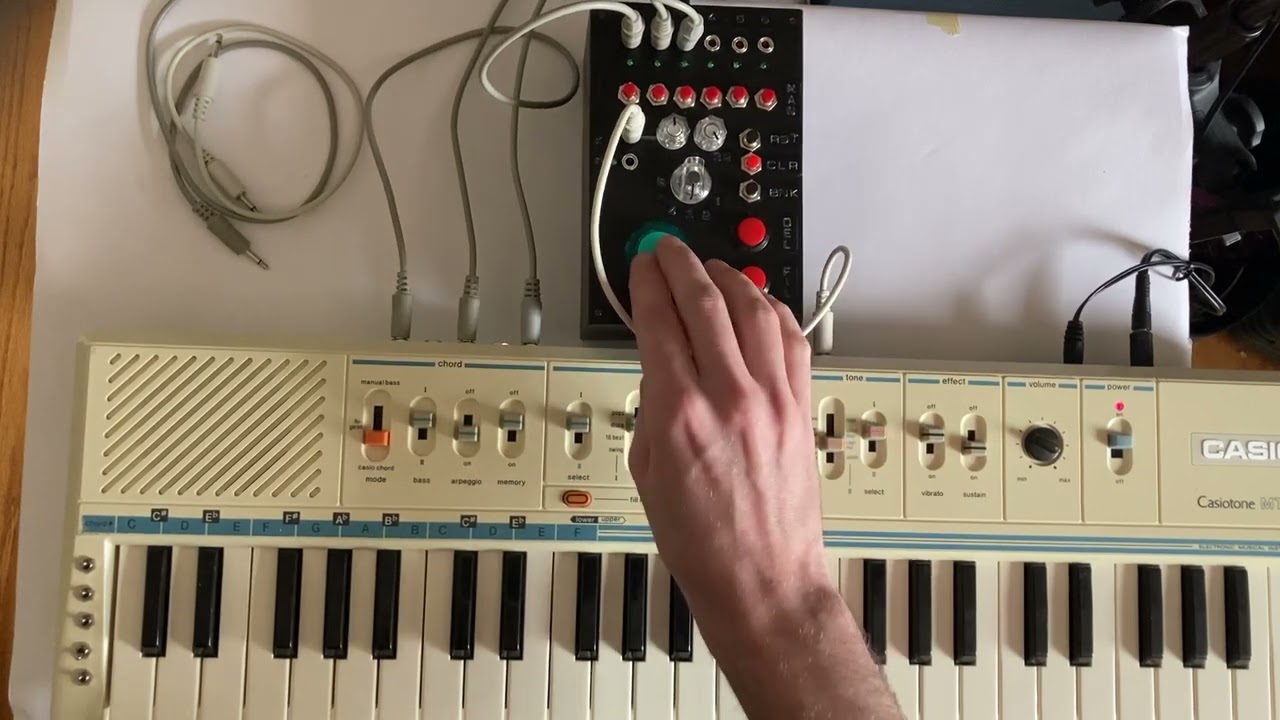 Casio MT-45 with Mods - YouTube