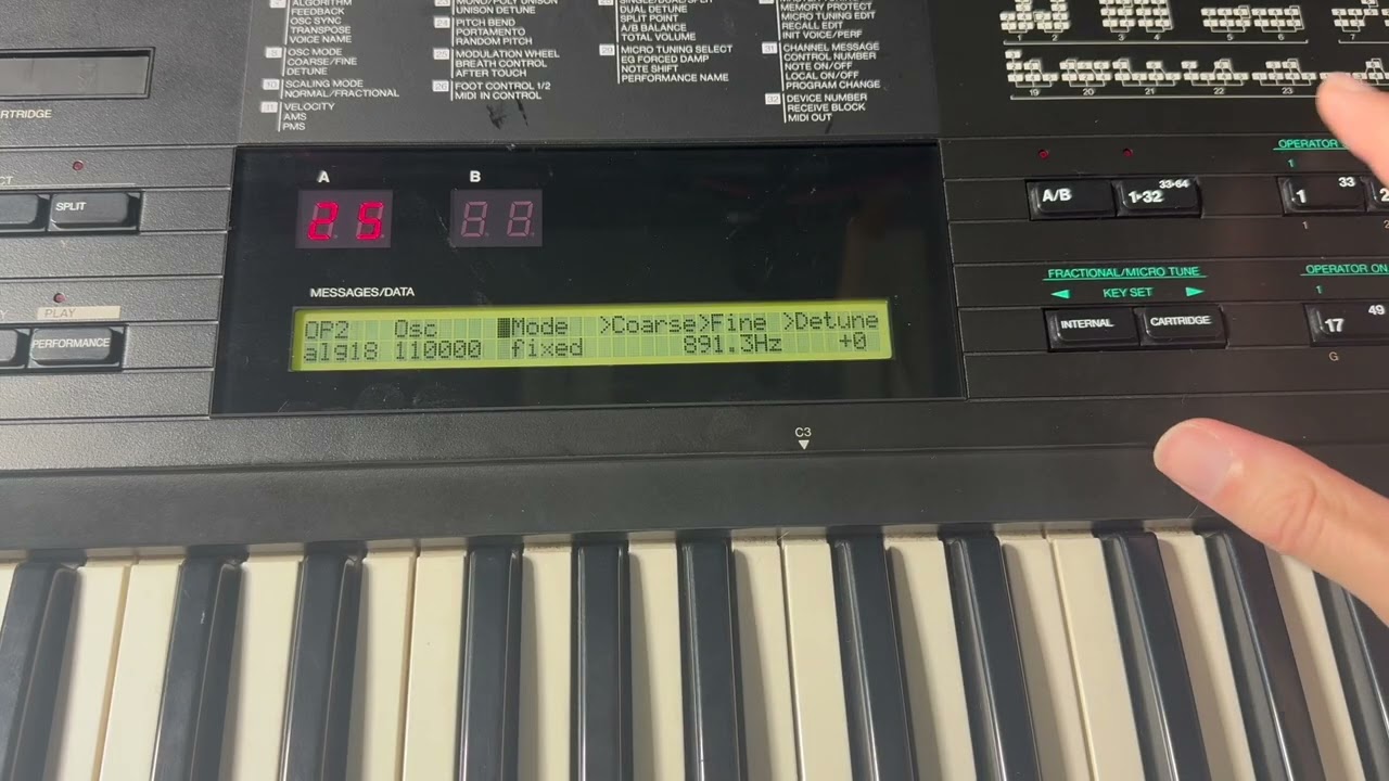 YAMAHA DX7 Voice Rom 生福 Part 1 YAMAHA DX7 Voice Rom 生福 Part 1