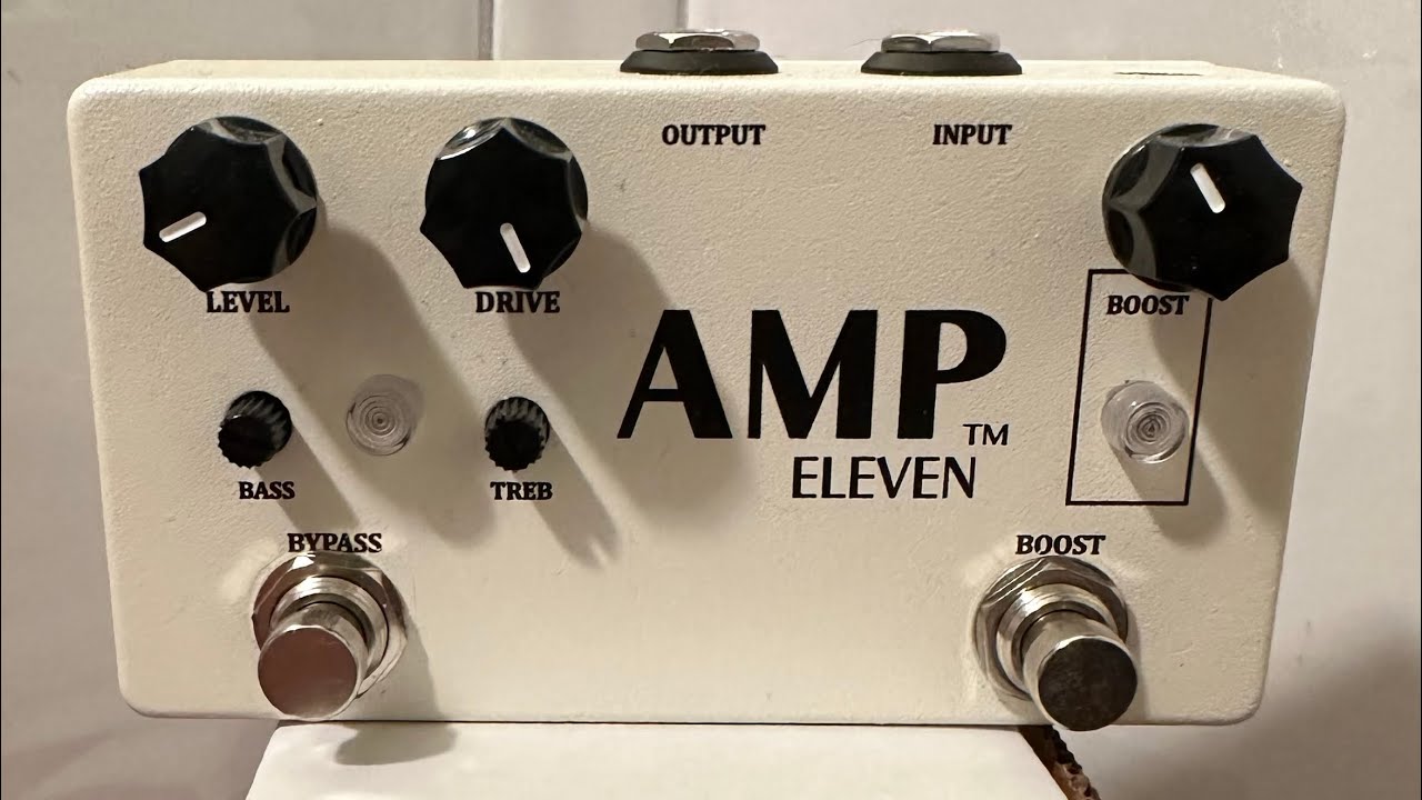Lovepedal Amp11 Eleven White OD11 Overdrive & COT50 Boost Dual