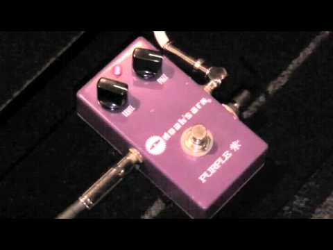Noah's Ark Purple Fuzz Pedal Demo - YouTube