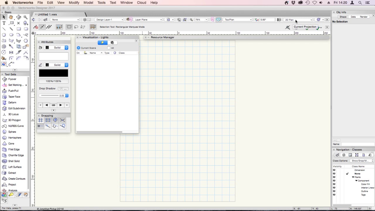 2017 Vectorworks Fundamentals - Interface - YouTube