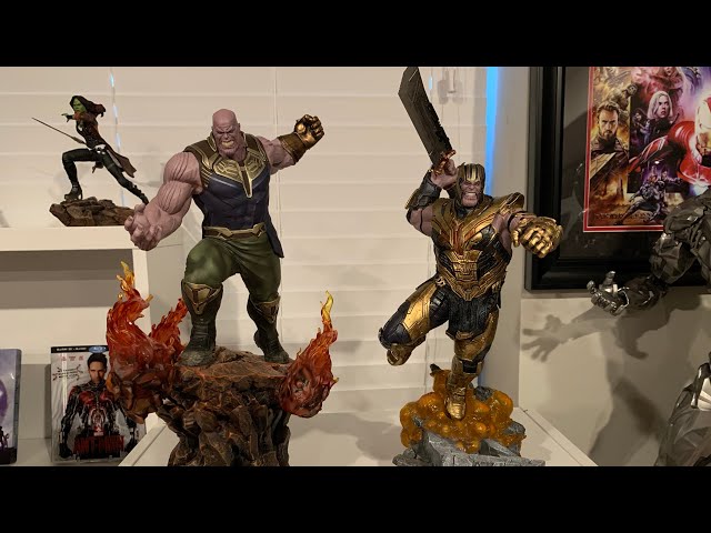 Iron studios 1:10 Infinity War Thanos Statue Review - YouTube