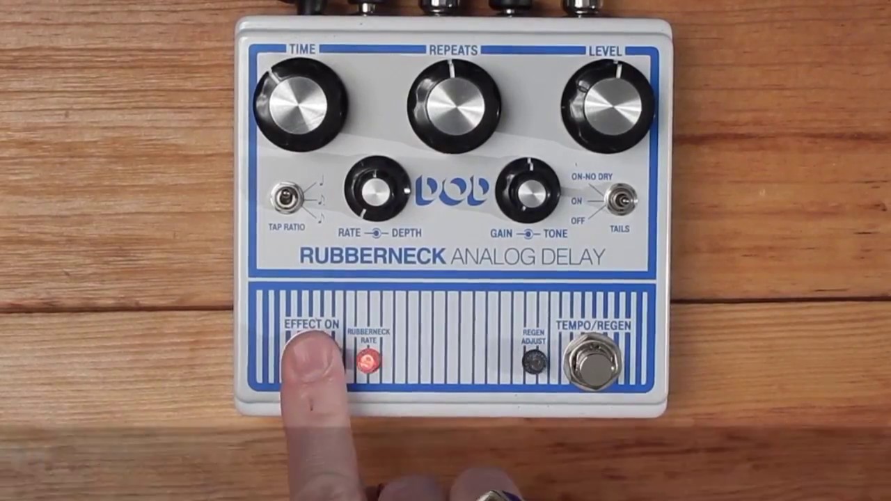 DOD RUBBERNECK ANALOG DELAY 美品 最後の値下 DOD RUBBERNECK ANALOG